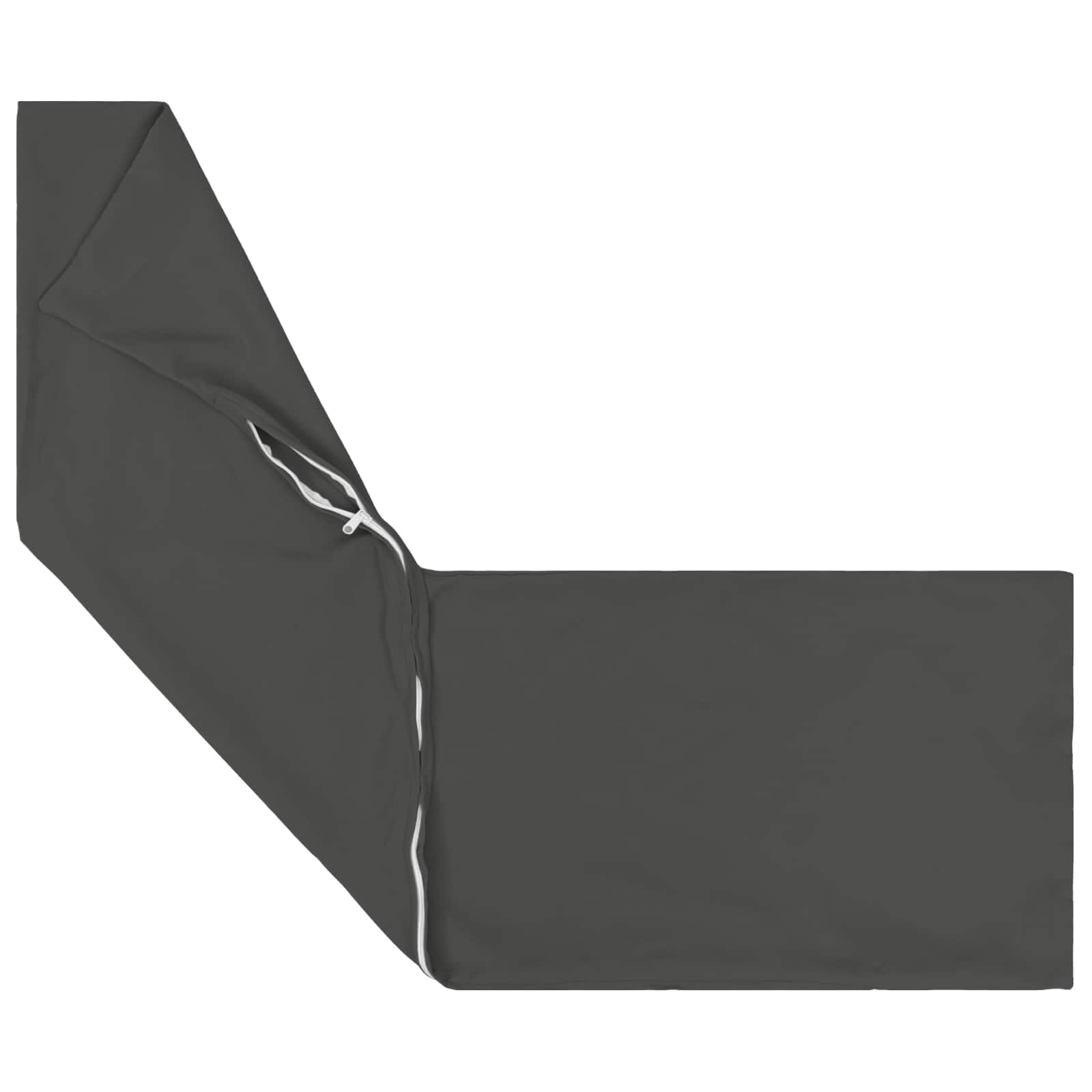 vidaXL Poszewka na poduszkę HEERLEN antracytowy 40 x 145 cm Poliester