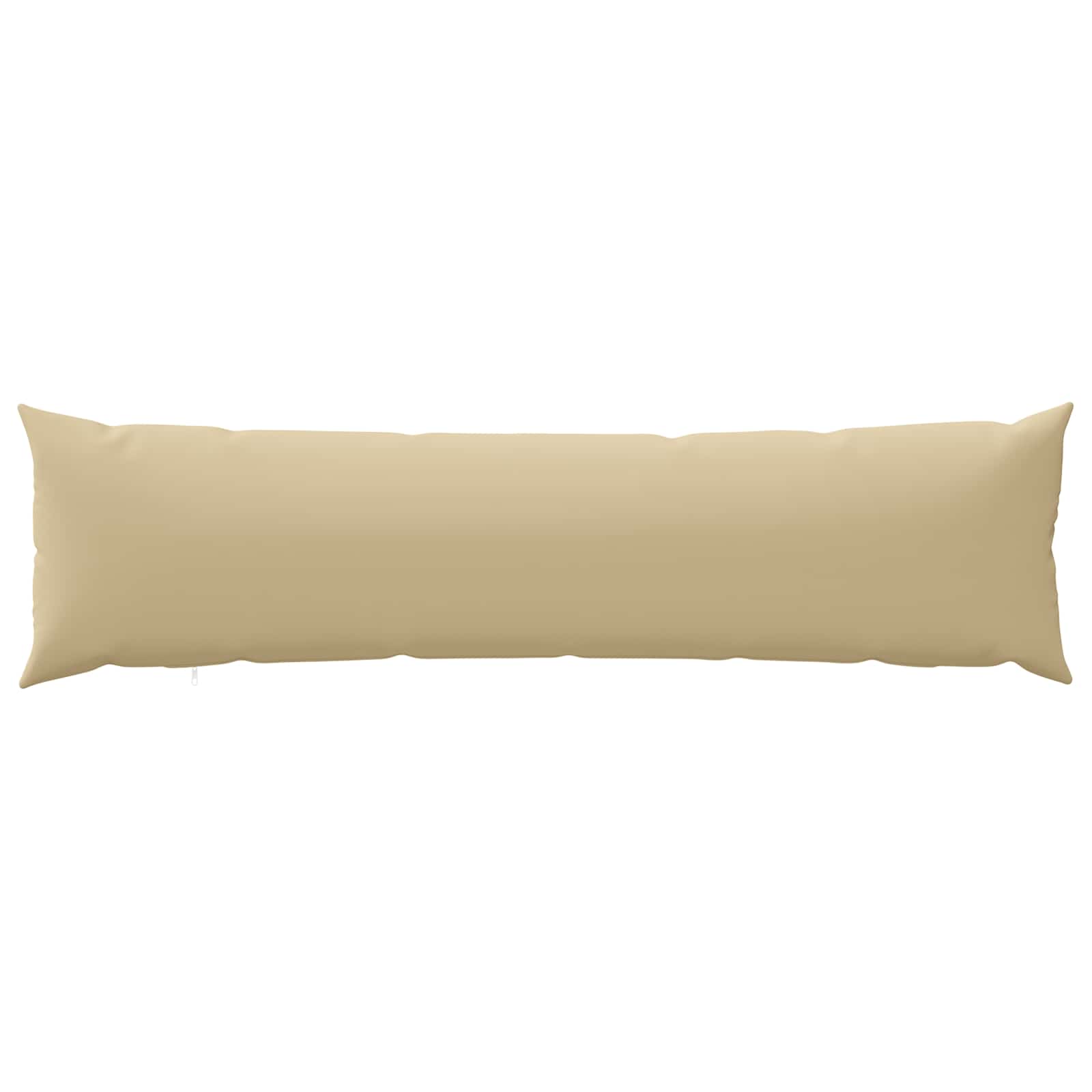 vidaXL Poszewka na poduszkę 2 pcs HEERLEN Beżowy 40 x 145 cm Poliester