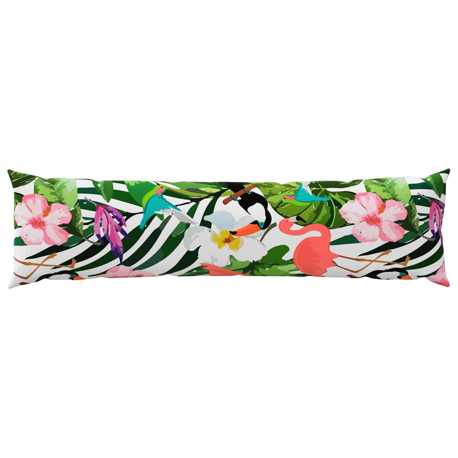 vidaXL Poszewka na poduszkę HEERLEN Czarny 40 x 145 cm Poliester