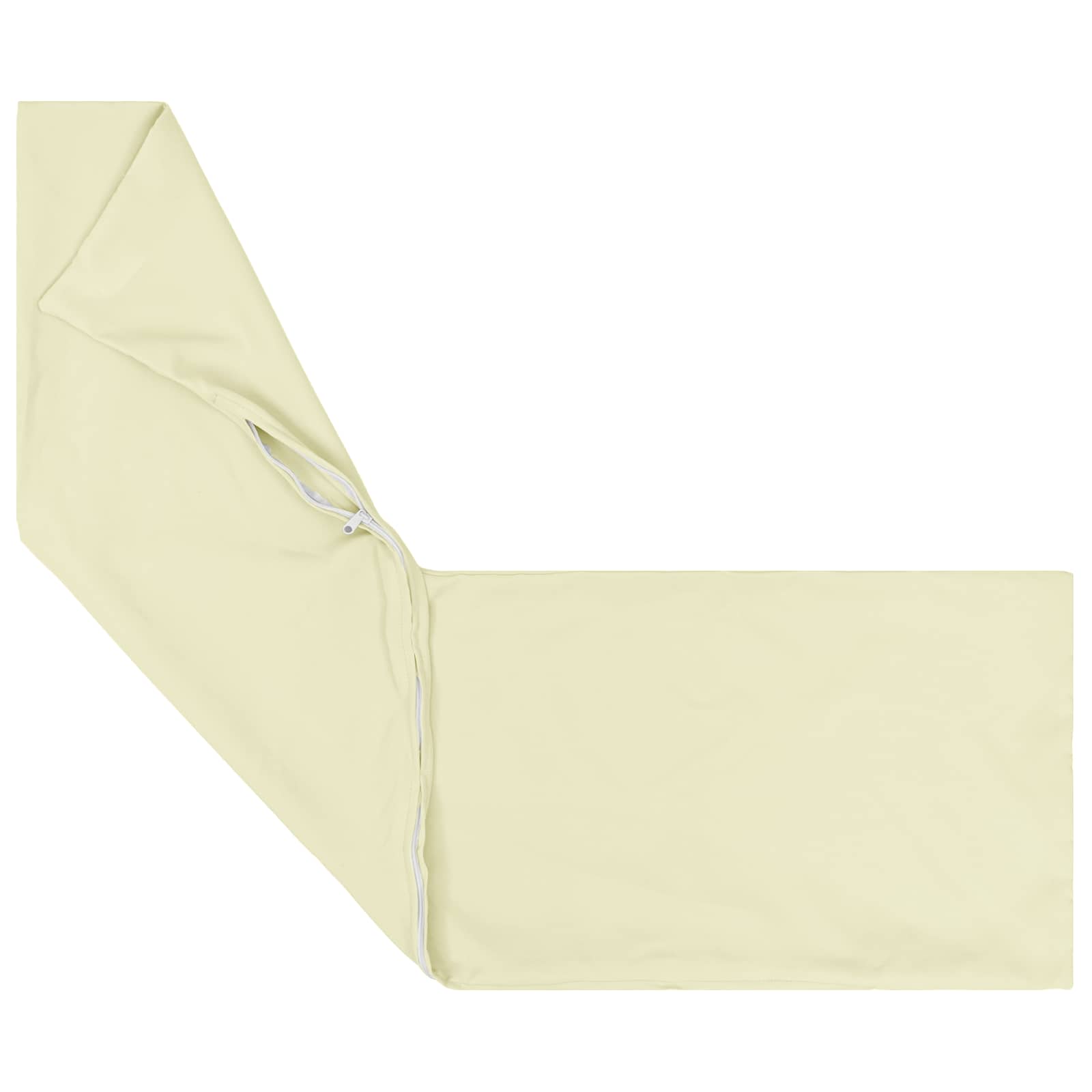 vidaXL Poszewka na poduszkę 2 pcs HEERLEN kremowy 40 x 145 cm