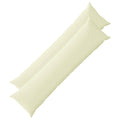 vidaXL Poszewka na poduszkę 2 pcs HEERLEN kremowy 40 x 145 cm