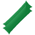 vidaXL Poszewka na poduszkę 2 pcs HEERLEN zielony 40 x 145 cm