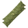 vidaXL Poszewka na poduszkę 2 pcs HEERLEN Wzór liścia 40 x 145 cm