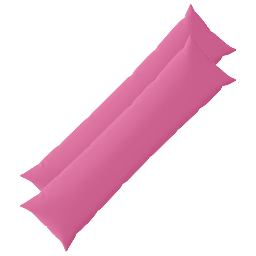vidaXL Poszewka na poduszkę 2 pcs HEERLEN różowy 40 x 145 cm Poliester