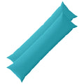vidaXL Poszewka na poduszkę 2 pcs HEERLEN Turkusowy 40 x 145 cm
