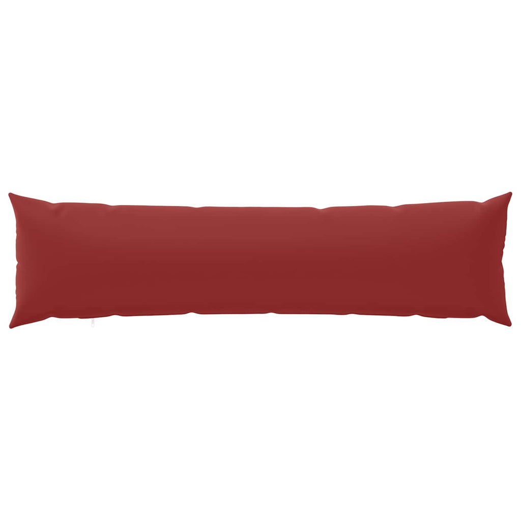 vidaXL Poszewka na poduszkę HEERLEN Czerwone wino 40 x 145 cm