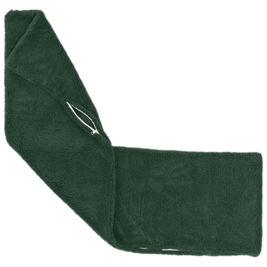 vidaXL Poszewka na poduszkę HEERLEN Ciemnozielony 40 x 145 cm Bouclé