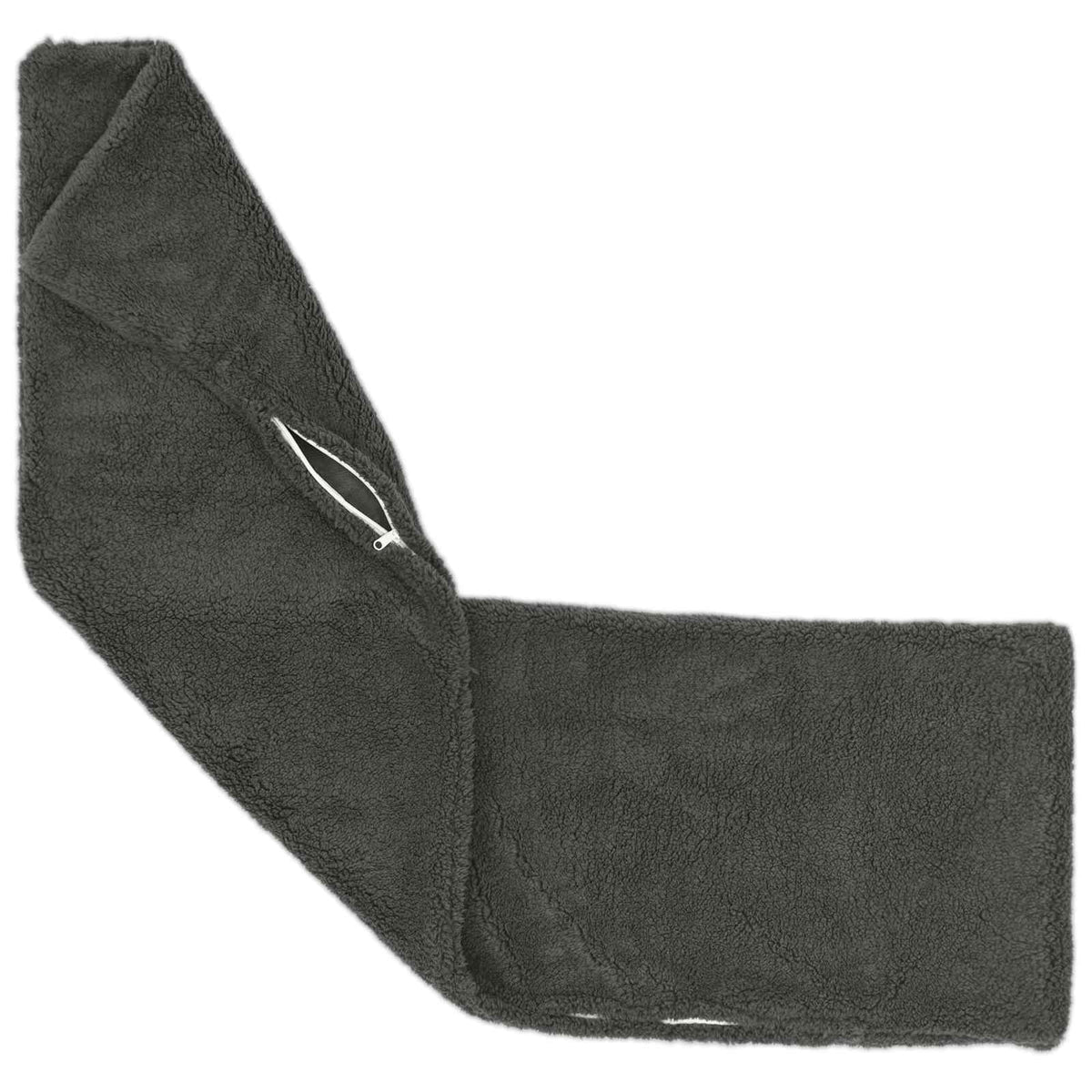 vidaXL Poszewka na poduszkę HEERLEN ciemnoszary 40 x 145 cm Bouclé