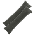 vidaXL Poszewka na poduszkę 2 pcs HEERLEN ciemnoszary 40 x 145 cm