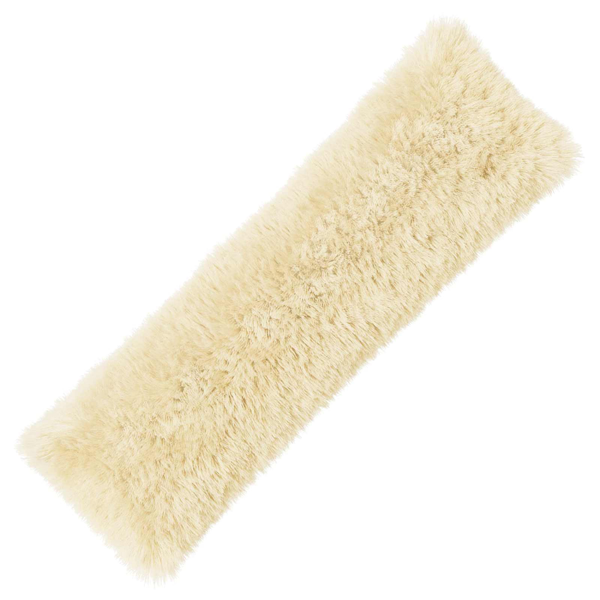 vidaXL Poszewka na poduszkę HEERLEN kremowy 40 x 145 cm Fleece PV