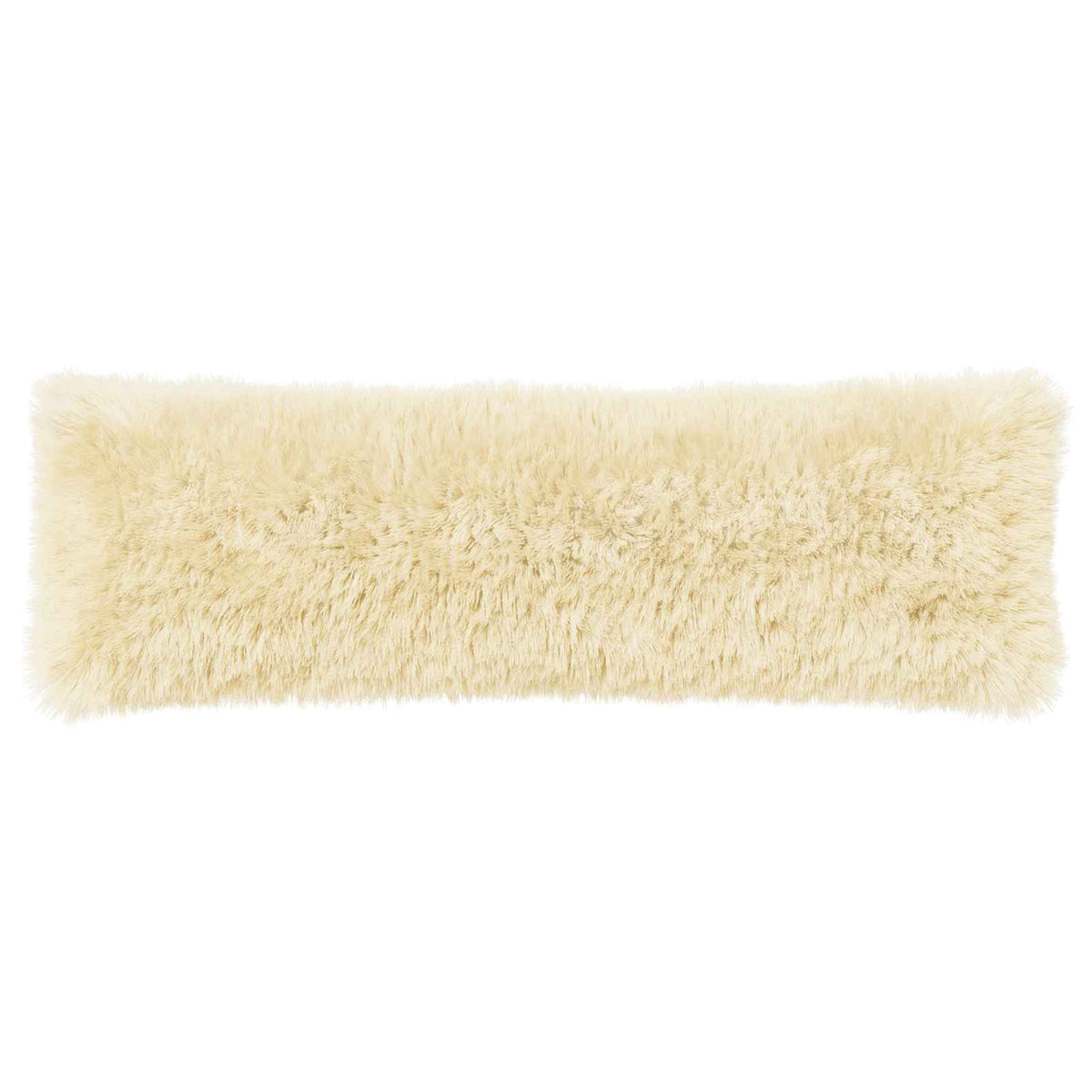 vidaXL Poszewka na poduszkę HEERLEN kremowy 40 x 145 cm Fleece PV