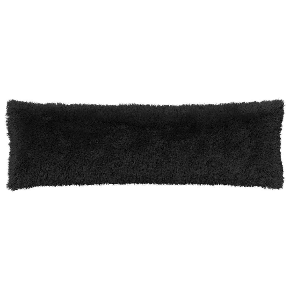 vidaXL Poszewka na poduszkę 2 pcs HEERLEN Czarny 40 x 145 cm Fleece PV