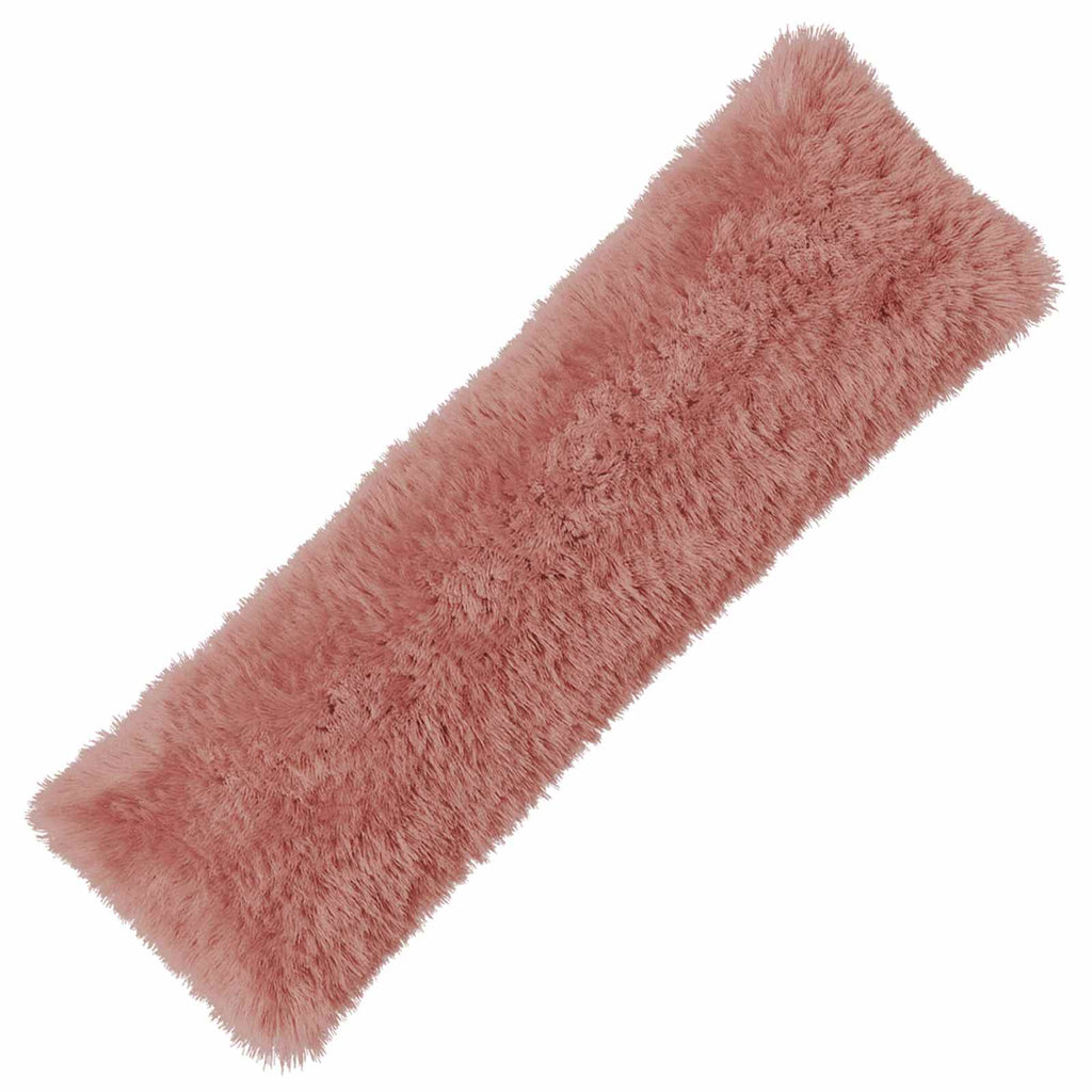 vidaXL Poszewka na poduszkę HEERLEN różowy 40 x 145 cm Fleece PV