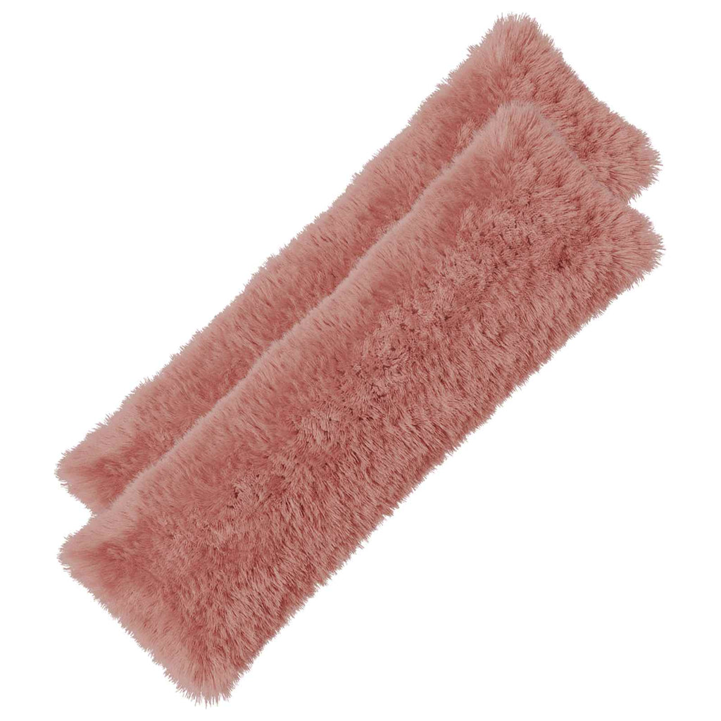 vidaXL Poszewka na poduszkę 2 pcs HEERLEN różowy 40 x 145 cm Fleece PV