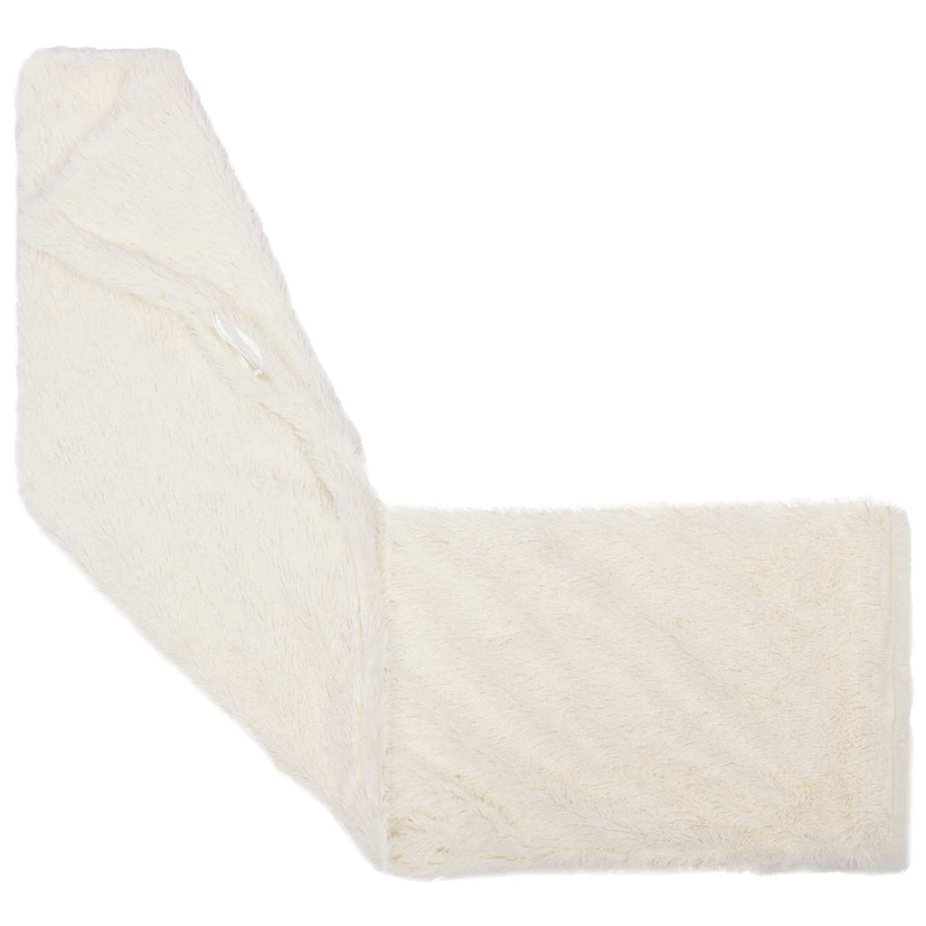 vidaXL Poszewka na poduszkę HEERLEN Biały 40 x 145 cm Fleece PV