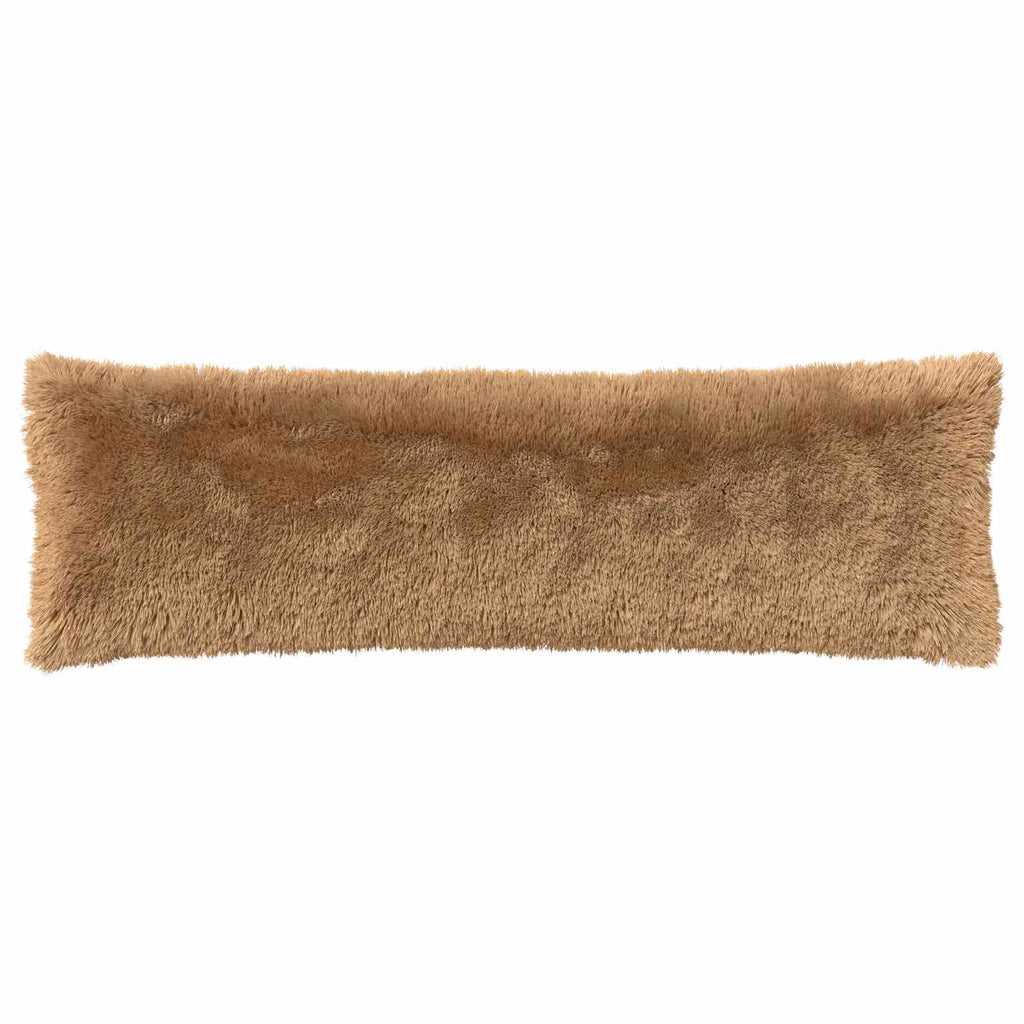 vidaXL Poszewka na poduszkę HEERLEN Ciemnoszary 40 x 145 cm Fleece PV