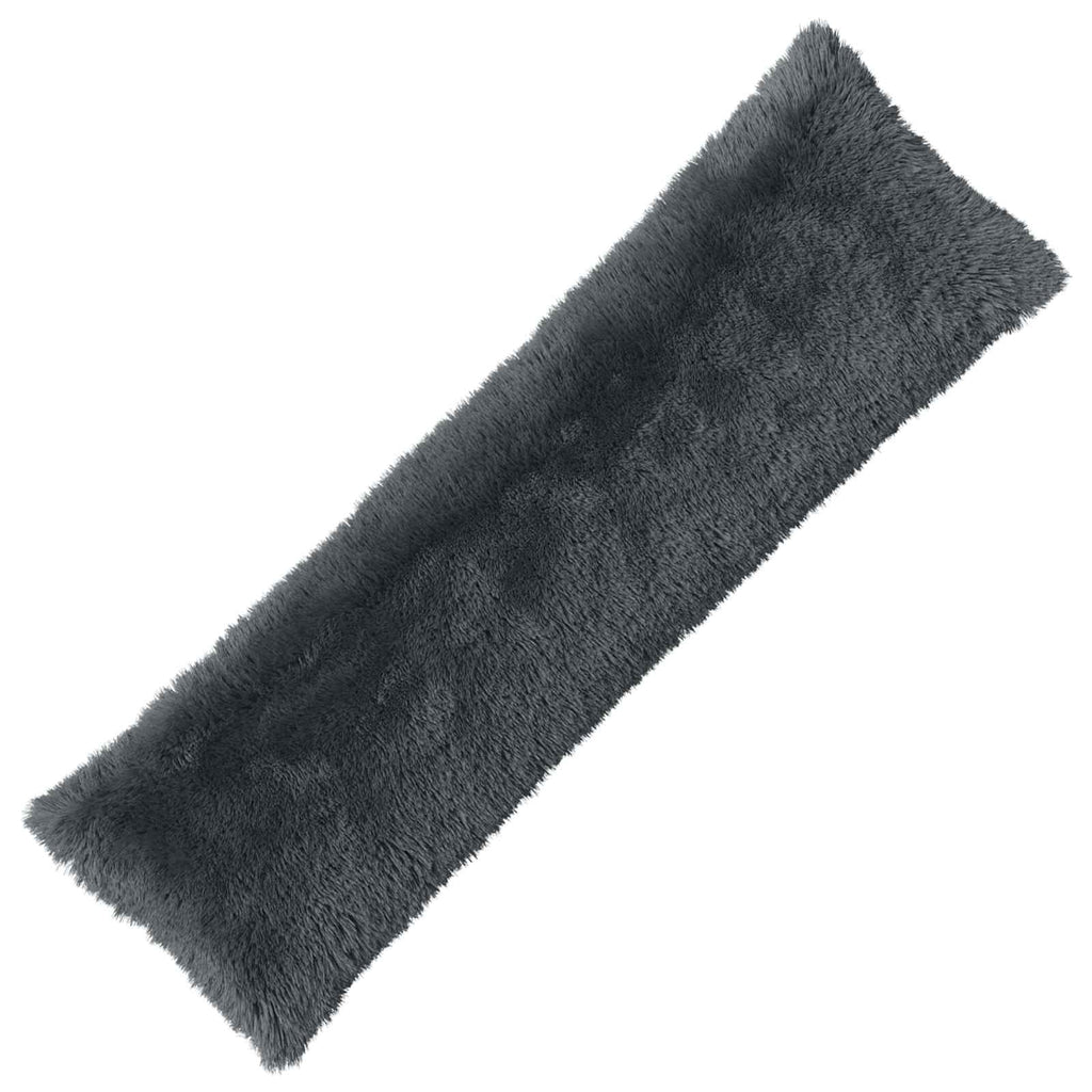 vidaXL Poszewka na poduszkę HEERLEN antracytowy 40 x 145 cm Fleece PV