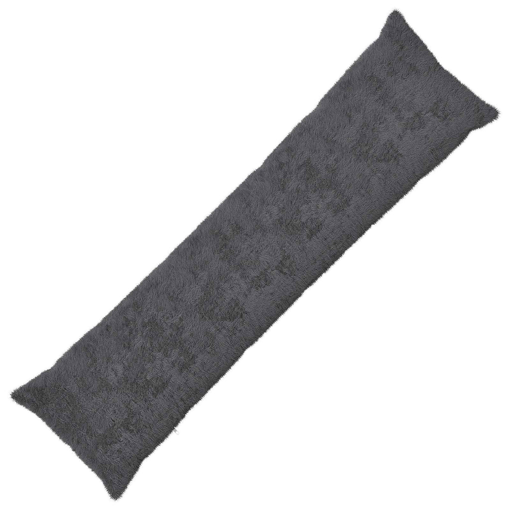 vidaXL Poszewka na poduszkę HEERLEN ciemnoszary 40 x 145 cm