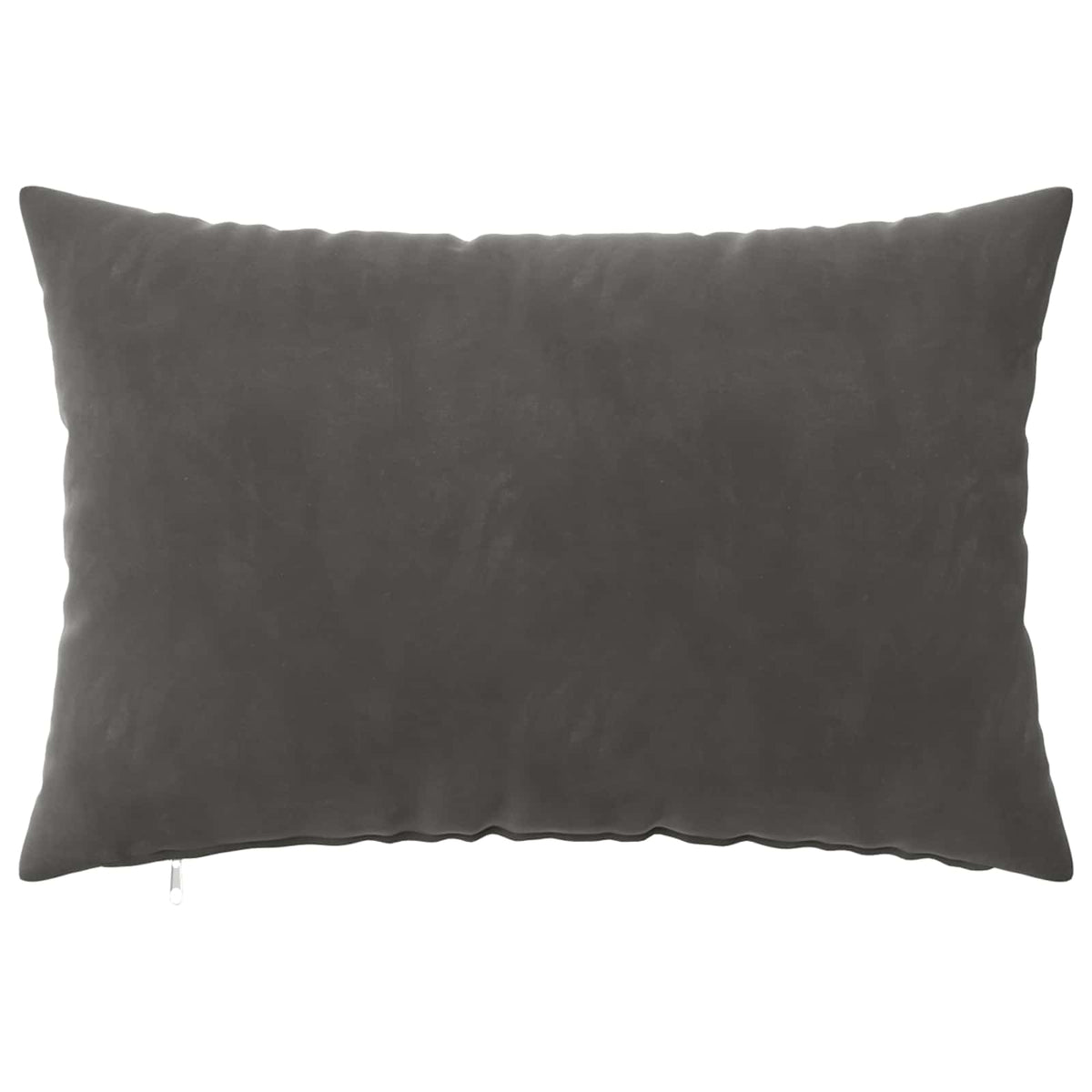 vidaXL Poszewka na poduszkę 6 pcs HEERLEN ciemnoszary 40 x 60 cm Welur