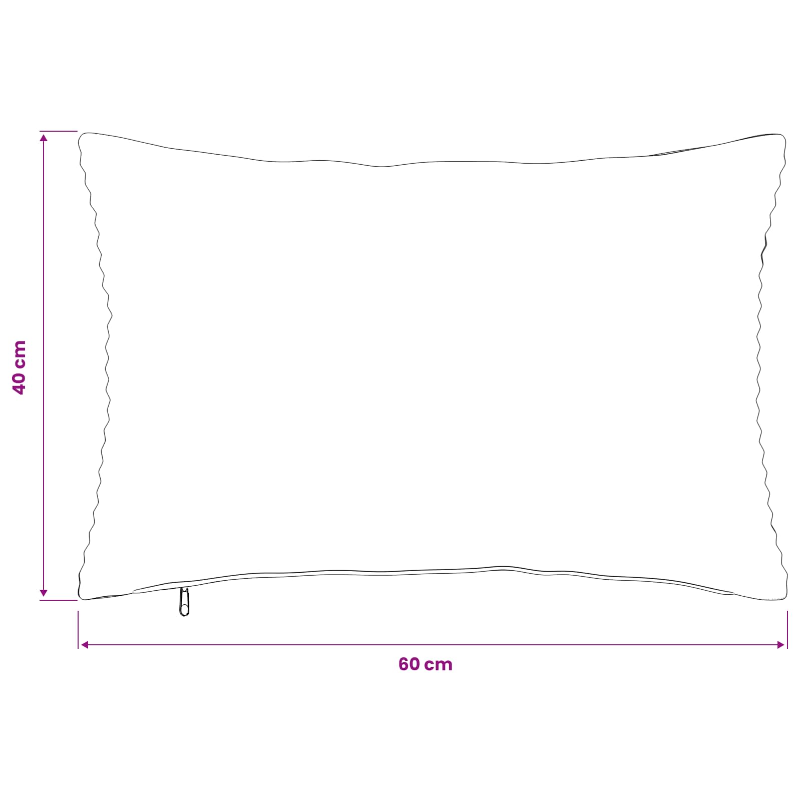 vidaXL Poszewka na poduszkę 6 pcs HEERLEN Czerwono-pomarańczowy