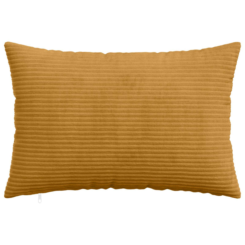 vidaXL Poszewka na poduszkę 2 pcs HEERLEN żółty 40 x 60 cm sztruks