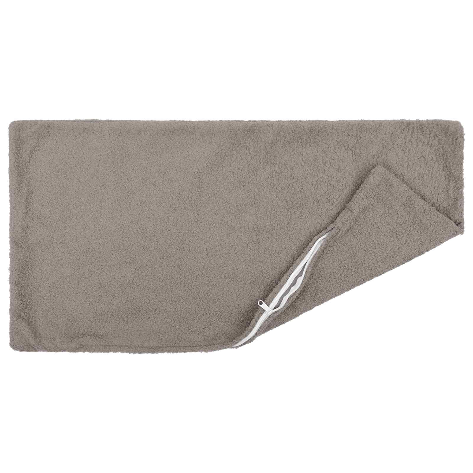 vidaXL Poszewka na poduszkę 6 pcs HEERLEN jasnoszary 40 x 60 cm Bouclé