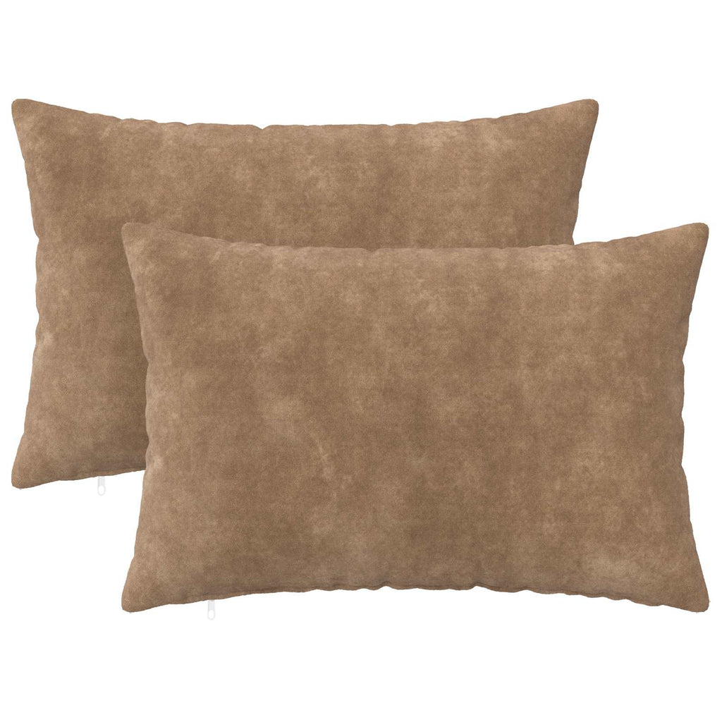 vidaXL Poszewka na poduszkę 2 pcs HEERLEN Ciemnoszary 40 x 60 cm