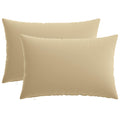 vidaXL Poszewka na poduszkę 2 pcs HEERLEN Beżowy 40 x 60 cm Poliester