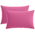 vidaXL Poszewka na poduszkę 2 pcs HEERLEN różowy 40 x 60 cm Poliester