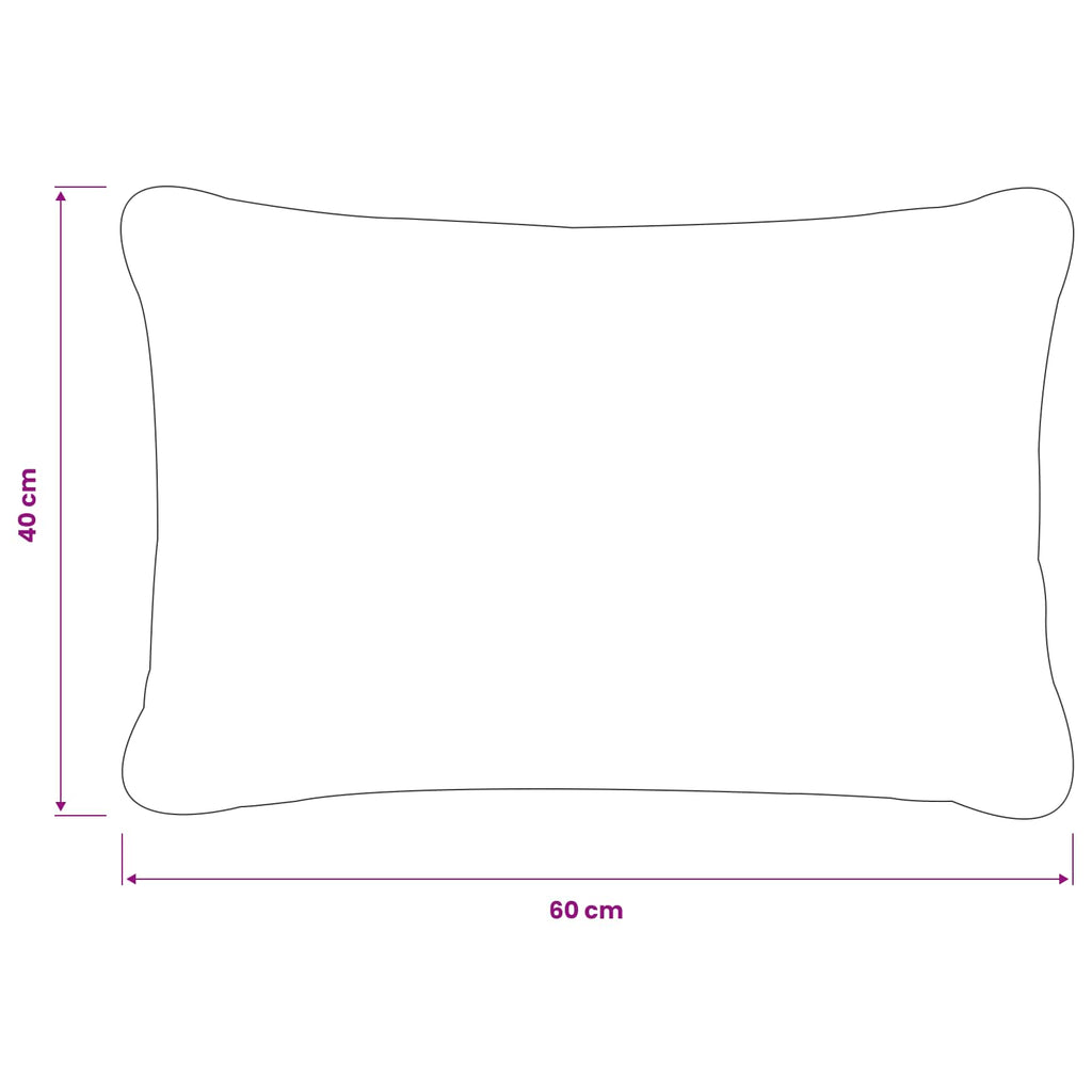 vidaXL Poszewka na poduszkę 2 pcs HEERLEN Ciemnozielony 40 x 60 cm