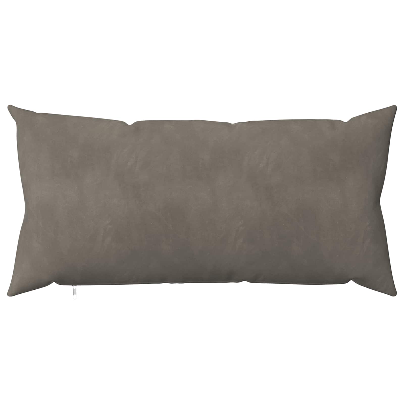 vidaXL Poszewka na poduszkę 2 pcs HEERLEN jasnoszary 40 x 70 cm Welur