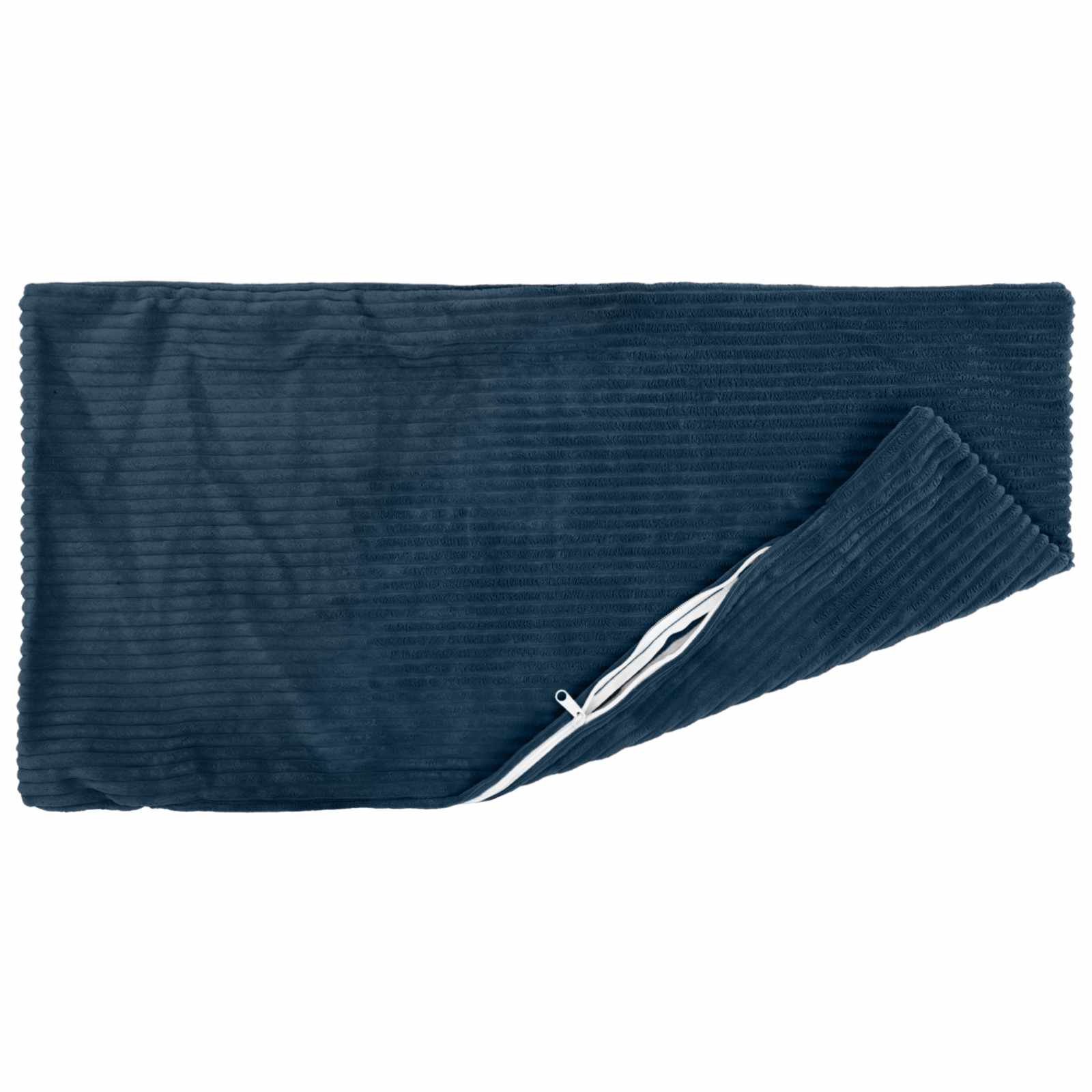 vidaXL Poszewka na poduszkę 2 pcs HEERLEN Granatowy 40 x 70 cm sztruks