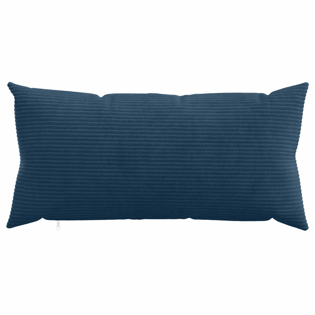 vidaXL Poszewka na poduszkę 6 pcs HEERLEN Granatowy 40 x 70 cm sztruks