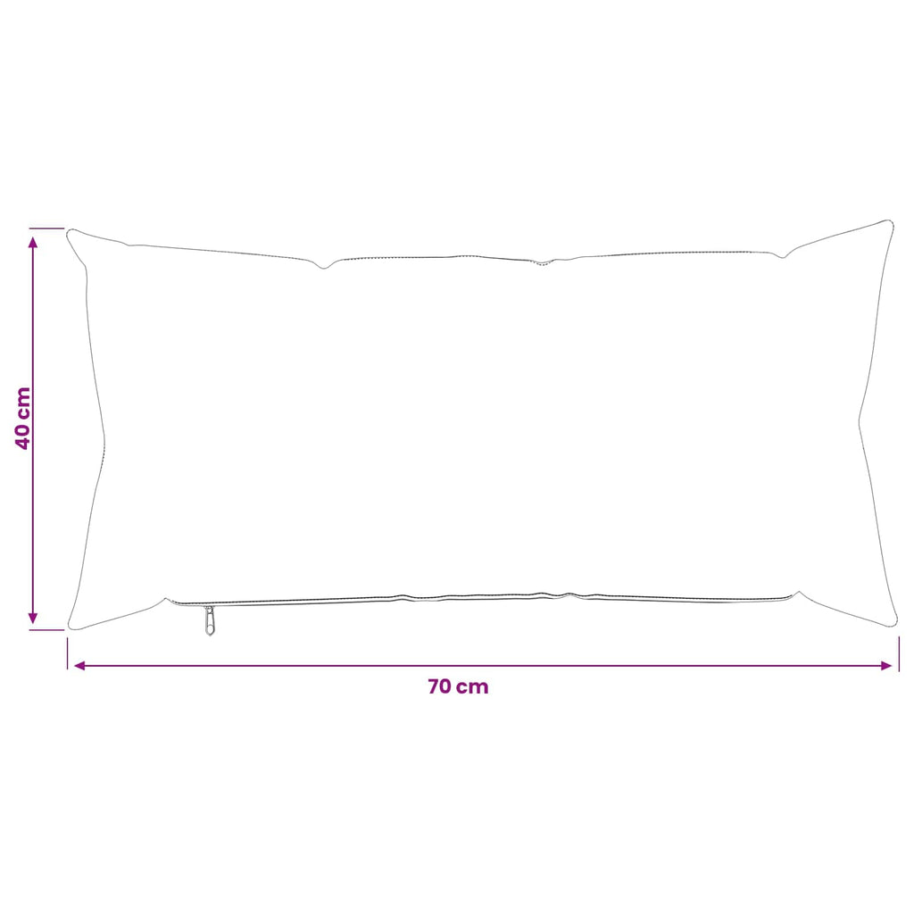 vidaXL Poszewka na poduszkę 2 pcs HEERLEN różowy 40 x 70 cm Bouclé
