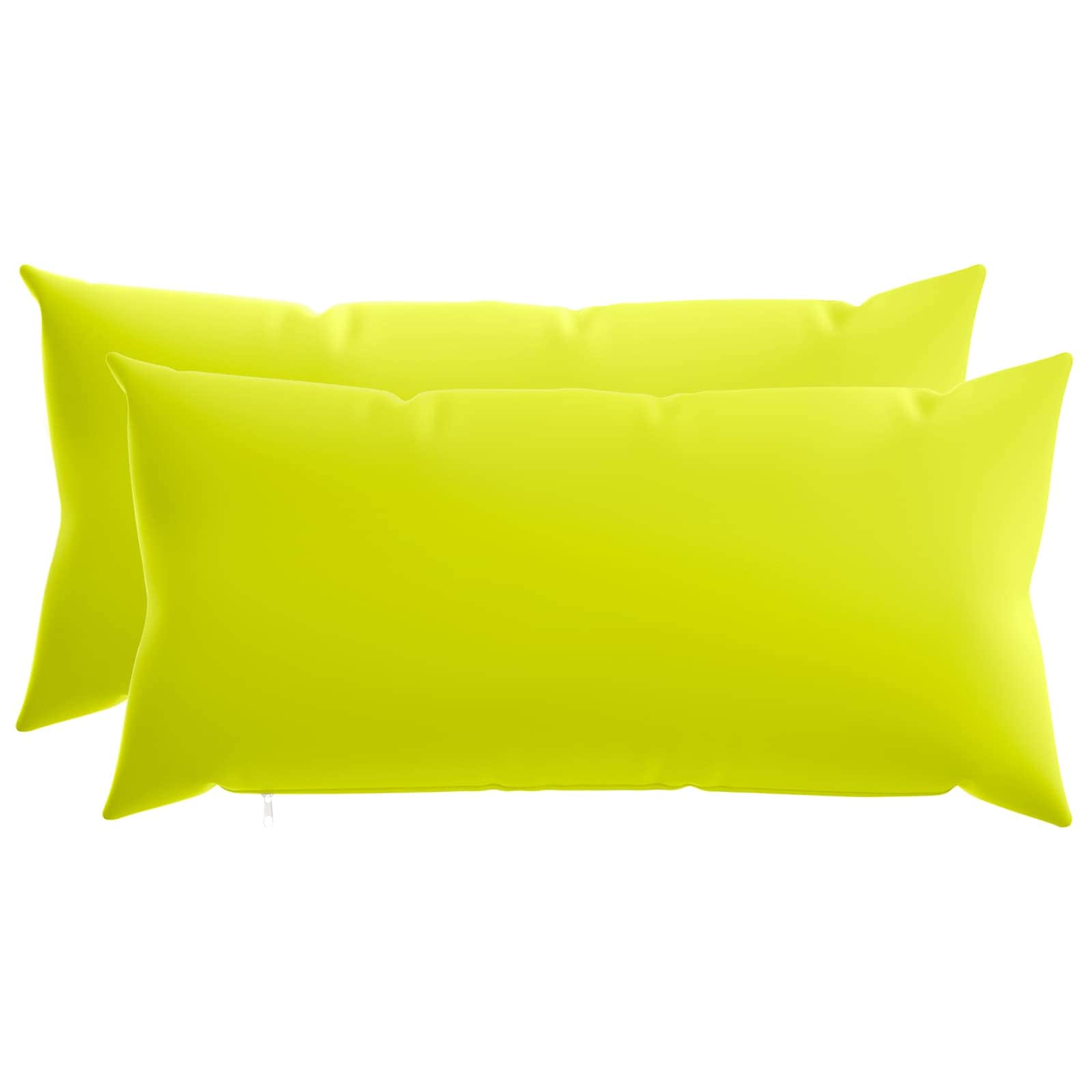 vidaXL Poszewka na poduszkę 2 pcs HEERLEN Jasnozielony 40 x 70 cm