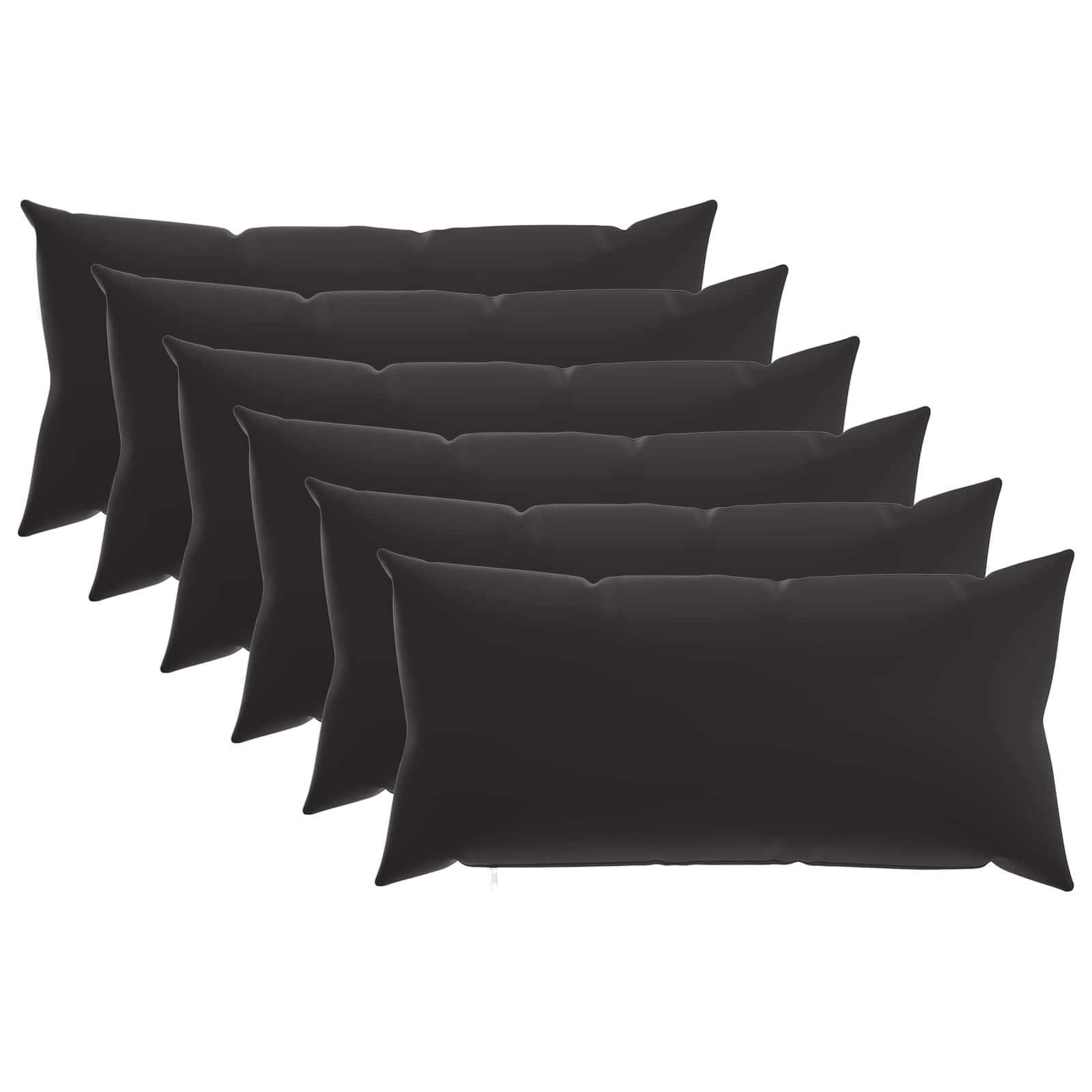 vidaXL Poszewka na poduszkę 6 pcs HEERLEN Wielokolorowe 40 x 70 cm