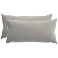 vidaXL Poszewka na poduszkę 2 pcs HEERLEN Szary 40 x 70 cm Poliester