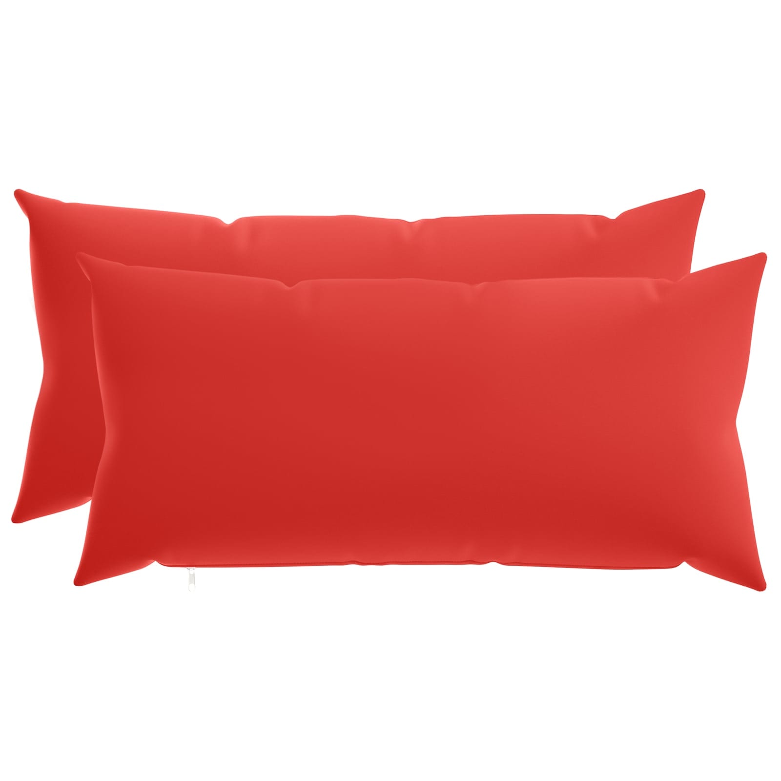 vidaXL Poszewka na poduszkę 2 pcs HEERLEN czerwony 40 x 70 cm