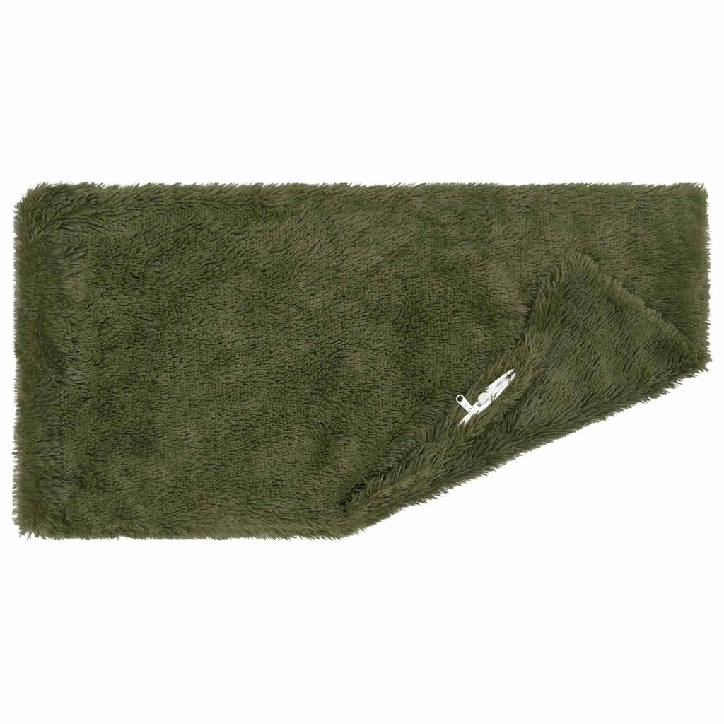 vidaXL Poszewka na poduszkę 2 pcs HEERLEN zielony 40 x 70 cm Fleece PV
