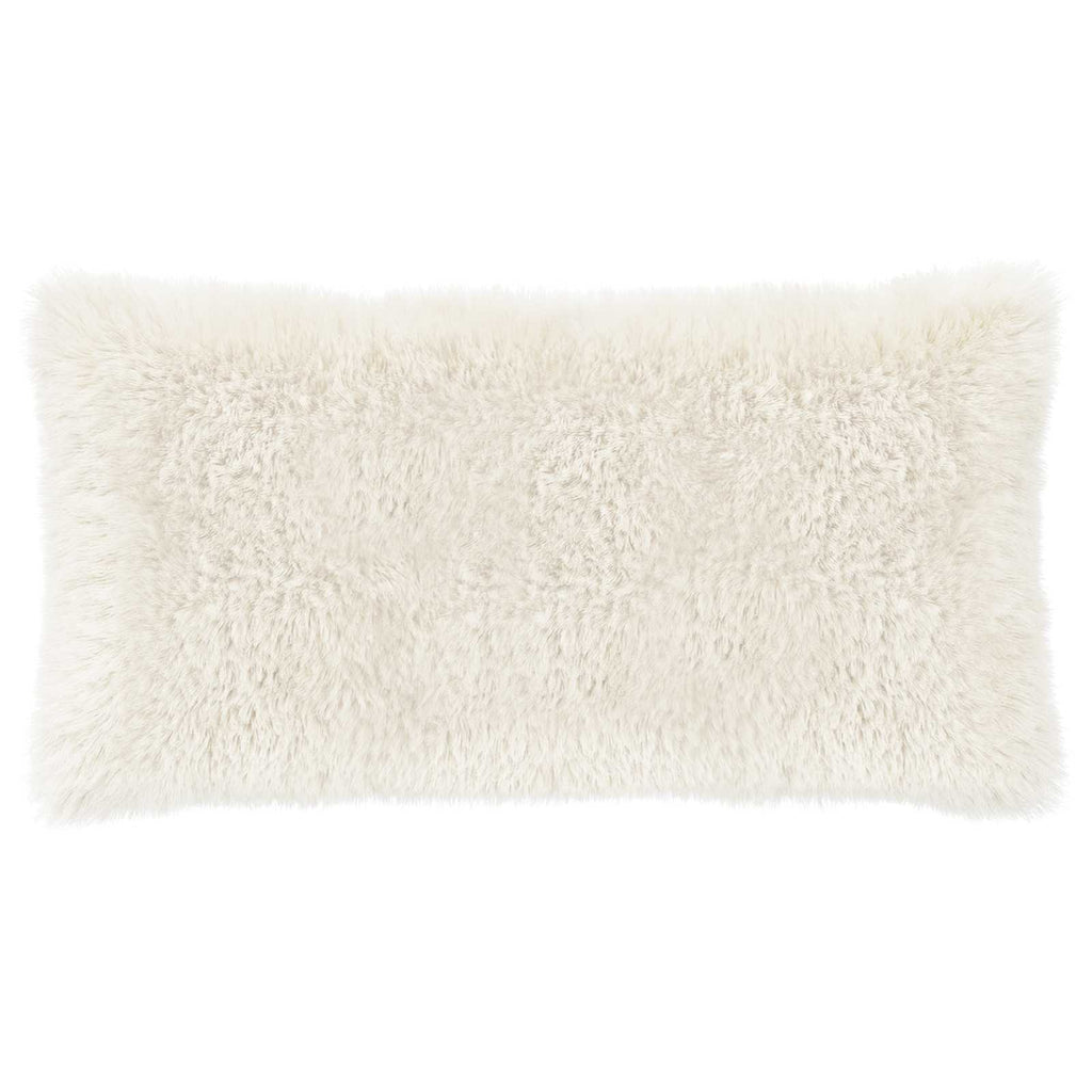 vidaXL Poszewka na poduszkę 2 pcs HEERLEN Biały 40 x 70 cm Fleece PV