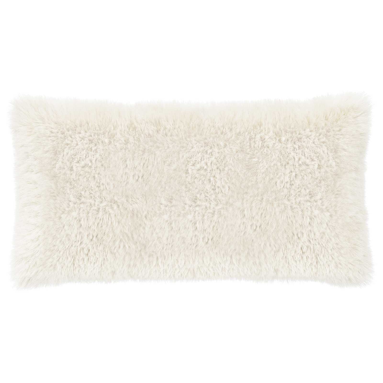 vidaXL Poszewka na poduszkę 6 pcs HEERLEN Biały 40 x 70 cm Fleece PV