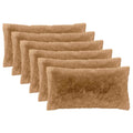 vidaXL Poszewka na poduszkę 6 pcs HEERLEN Ciemnoszary 40 x 70 cm