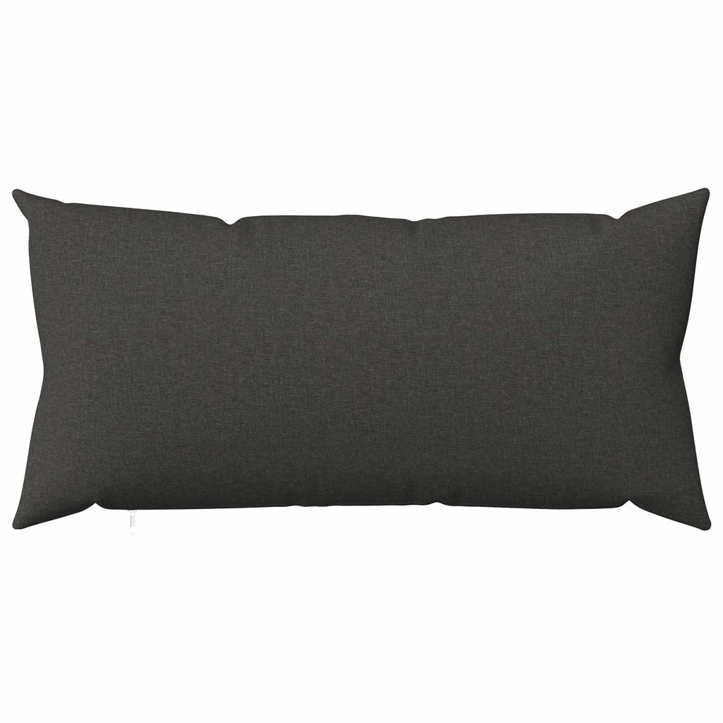 vidaXL Poszewka na poduszkę 2 szt. HEERLEN ciemnoszary 40 x 80 cm
