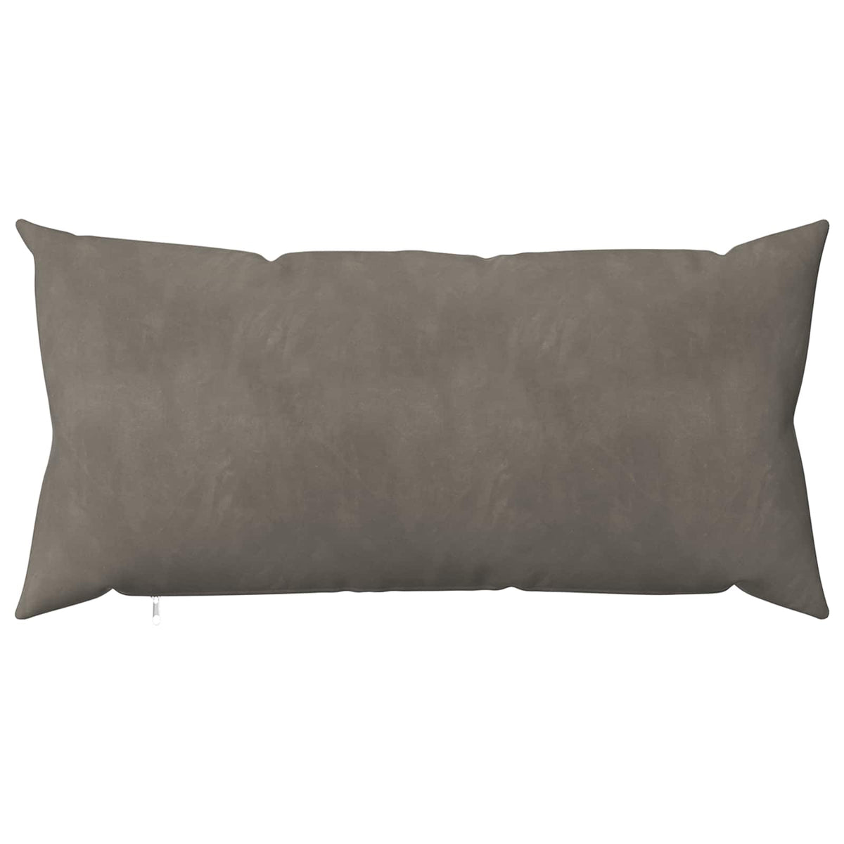vidaXL Poszewka na poduszkę 2 pcs HEERLEN jasnoszary 40 x 80 cm Welur