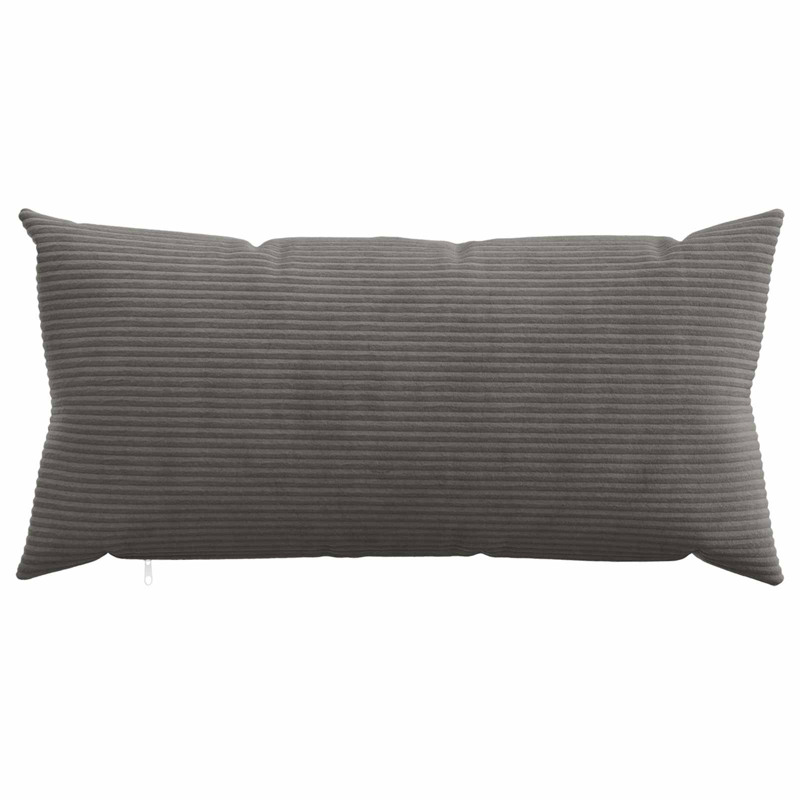 vidaXL Poszewka na poduszkę 12 pcs HEERLEN ciemnoszary 40 x 80 cm