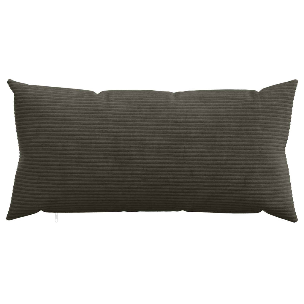 vidaXL Poszewka na poduszkę 2 pcs HEERLEN antracytowy 40 x 80 cm