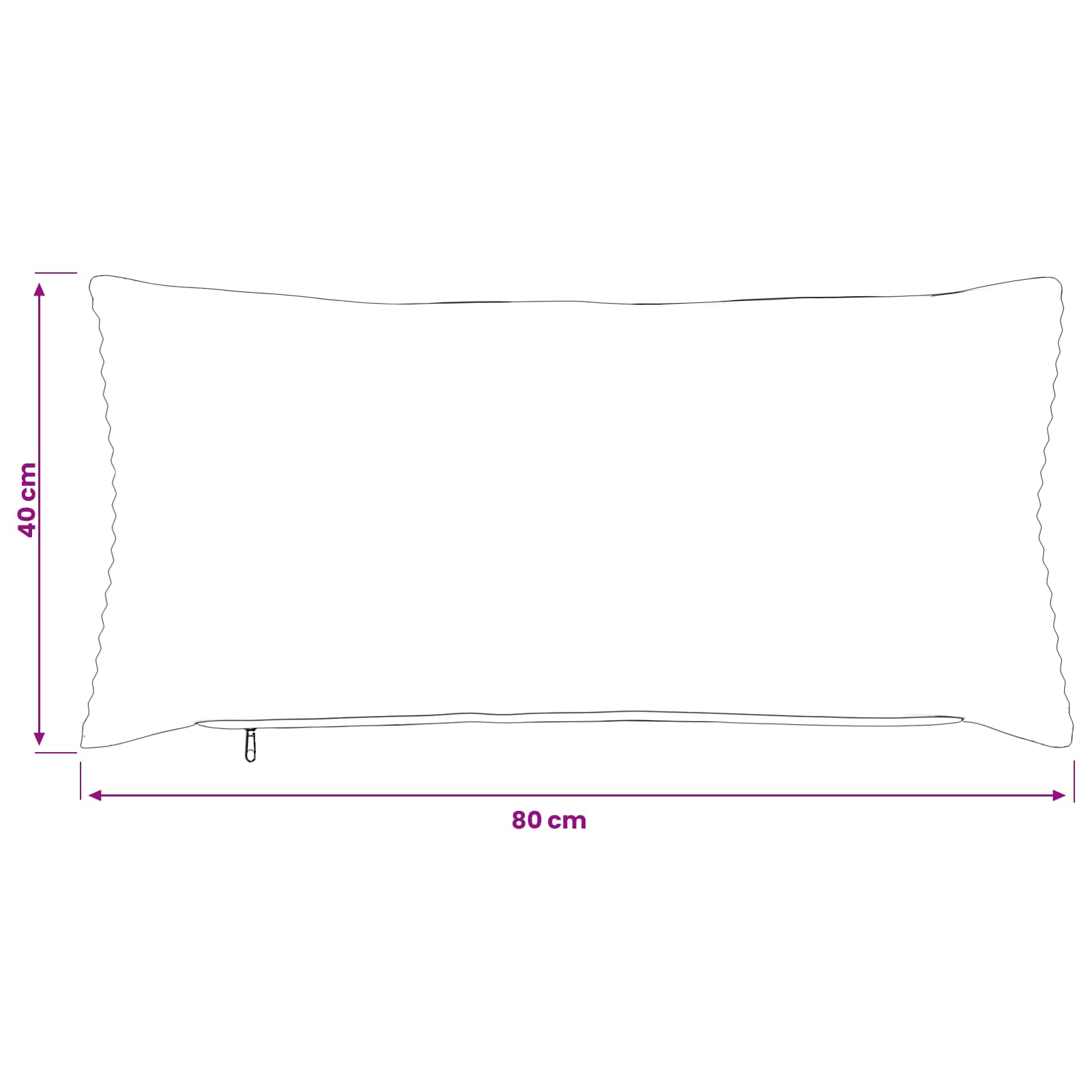 vidaXL Poszewka na poduszkę 2 szt. HEERLEN żółty 40 x 80 cm sztruks