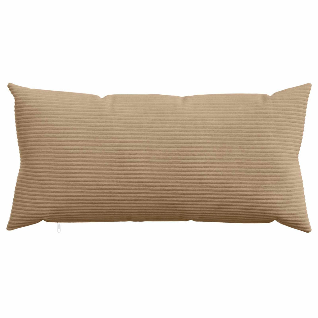 vidaXL Poszewka na poduszkę 2 pcs HEERLEN brązowy 40 x 80 cm sztruks