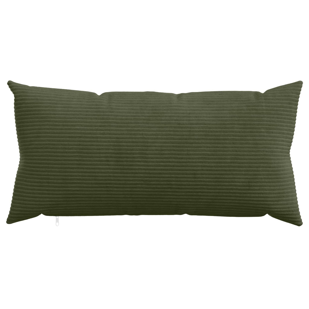 vidaXL Poszewka na poduszkę 12 pcs HEERLEN zielony 40 x 80 cm sztruks