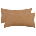 vidaXL Poszewka na poduszkę 2 pcs HEERLEN Beżowy 40 x 80 cm Bouclé